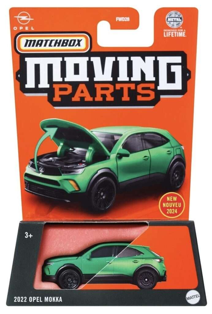 Matchbox Moving Parts 2022 Opel Mokka kisautó