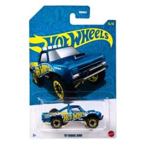 Hot Wheels '87 Dodge D100 (sötétkék-arany)