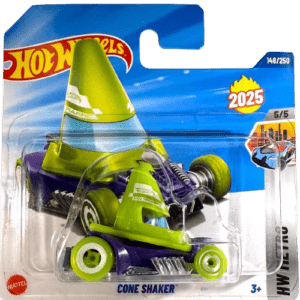 Hot Wheels Treasure Hunt Cone Shaker (neonzöld)