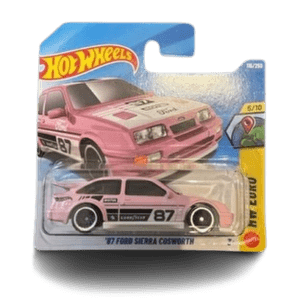 Hot Wheels '87 Ford Sierra Cosworth (halvány rózsaszín)