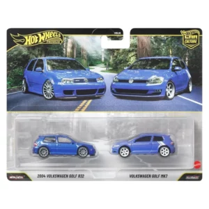 Hot Wheels 2-pack 2004 Volkswagen Golf R32 és Volkswagen Golf MK7