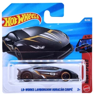 Hot Wheels LB-Works Lamborghini Huracan Coupé (fekete)