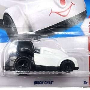 Hot Wheels Quick Chat (fehér-fekete)