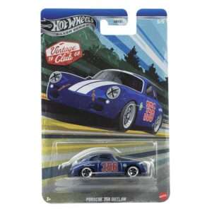 Hot Wheels Porsche 365 Outlaw (sötétkék)