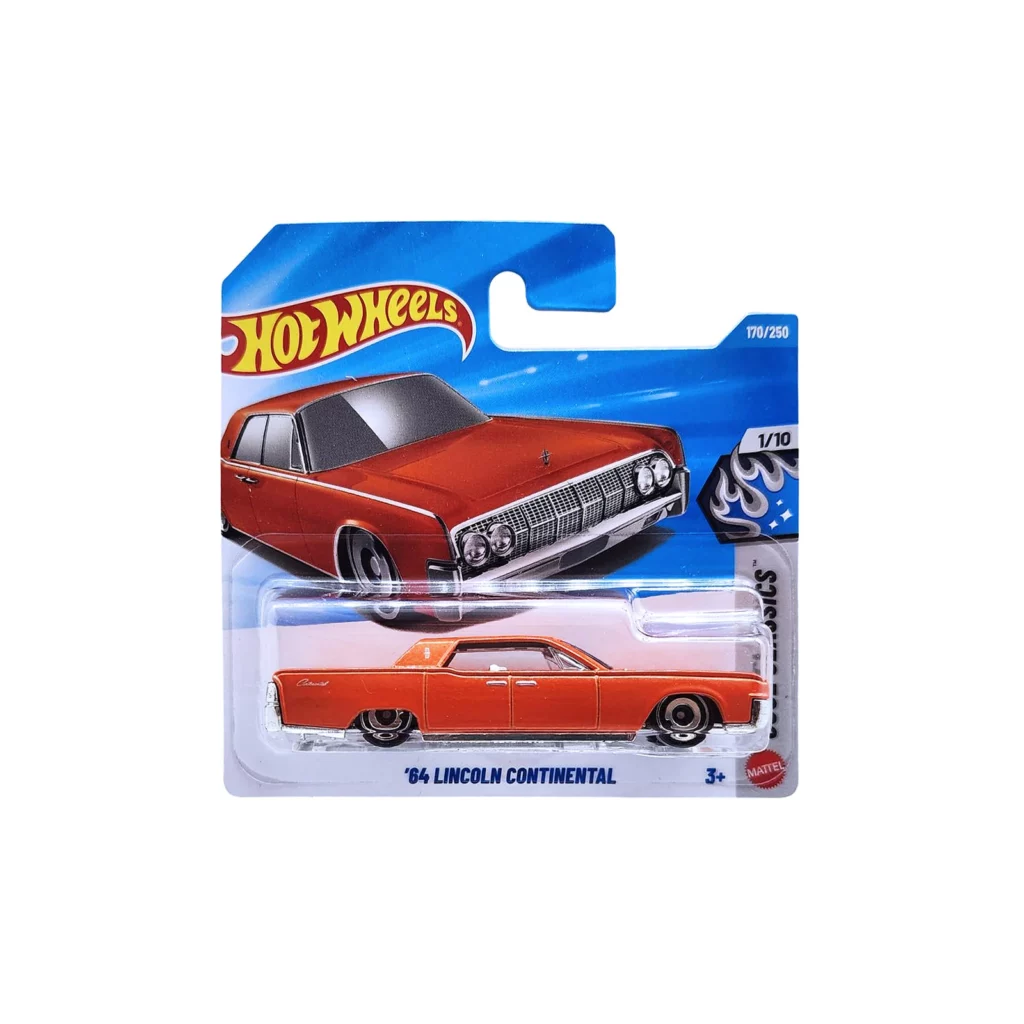 Hot Wheels '64 Lincoln Continental (narancssárga)