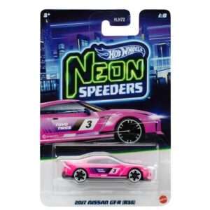 Hot Wheels 2017 Nissan GT-R (R35) (Neon Speeders)