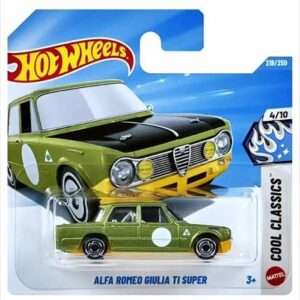 Hot Wheels Alfa Romeo Giulia Ti Super (halványzöld)