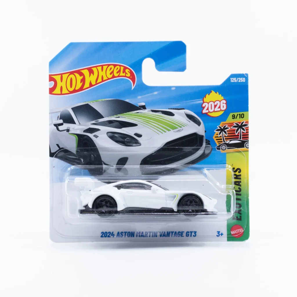 Hot Wheels 2024 Aston Martin Vantage GT3 (fehér)