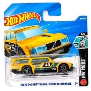 Hot Wheels Volvo 240 Drift Wagon (sárga)