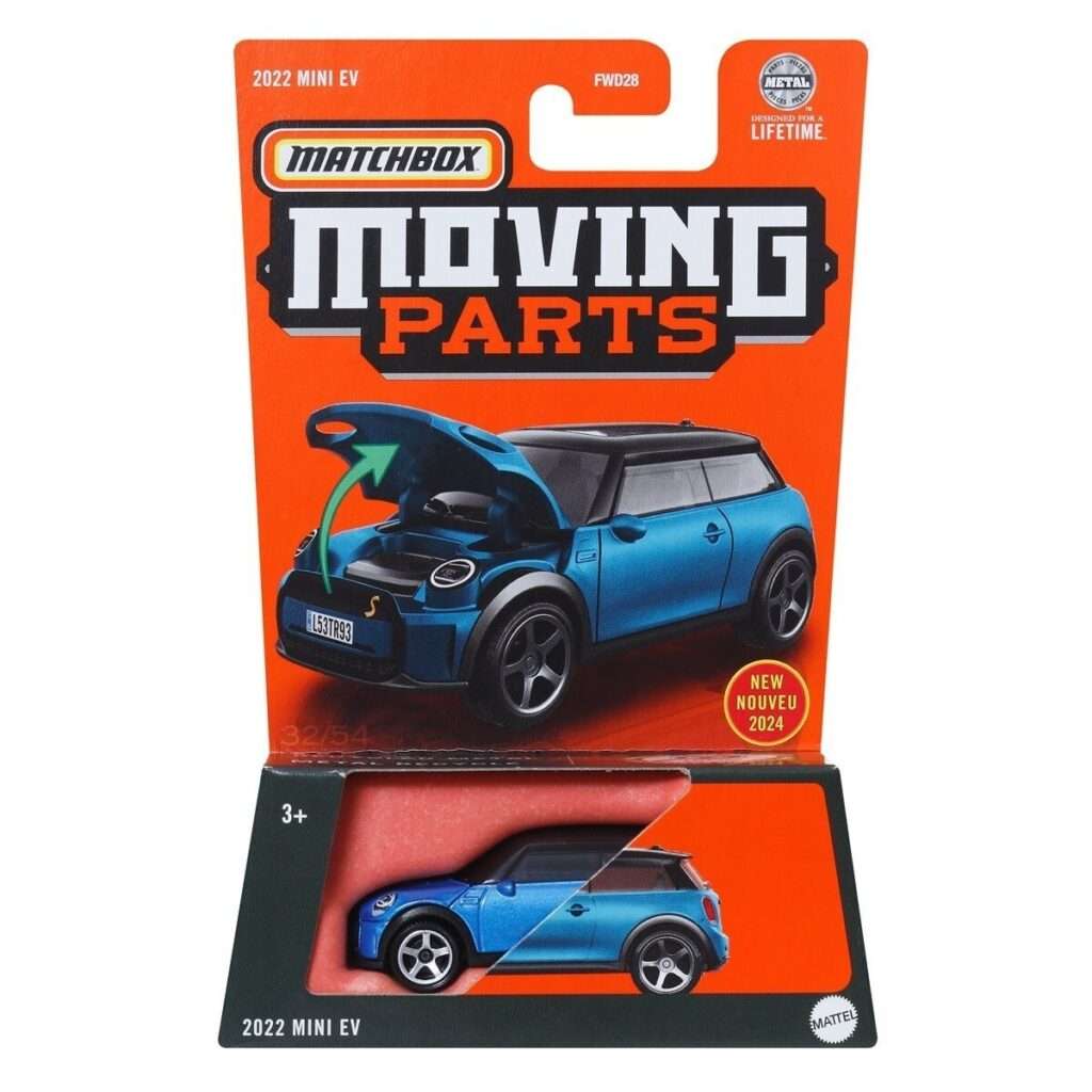 Matchbox Moving Parts 2022 Mini EV kisautó