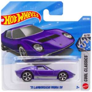 Hot Wheels '71 Lamborghini Miura SV (lila)