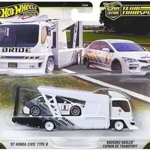 Hot Wheels Team Transport '07 Honda Civic Type R és Kousoku Hauler
