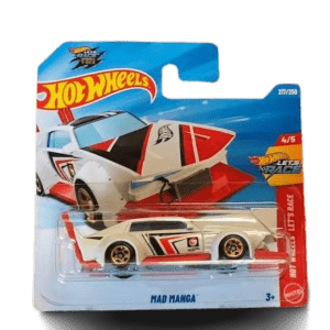 Hot Wheels Let's Race, Treasure Hunt, Mad Manga (fehér)