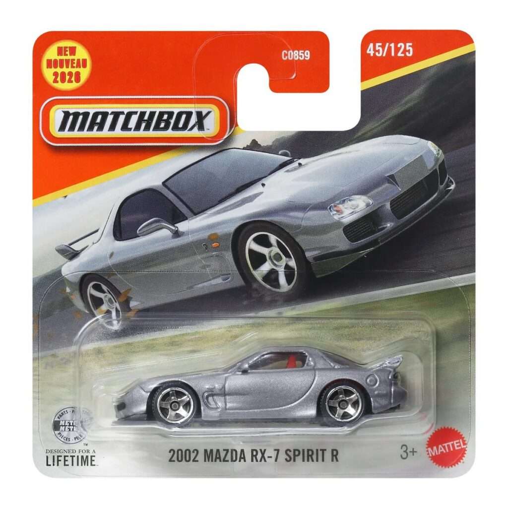 Matchbox 2002 Mazda RX-7 rövidkártyás kisautó