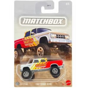 Matchbox 1968 Dodge D200 hosszúkártyás kisautó