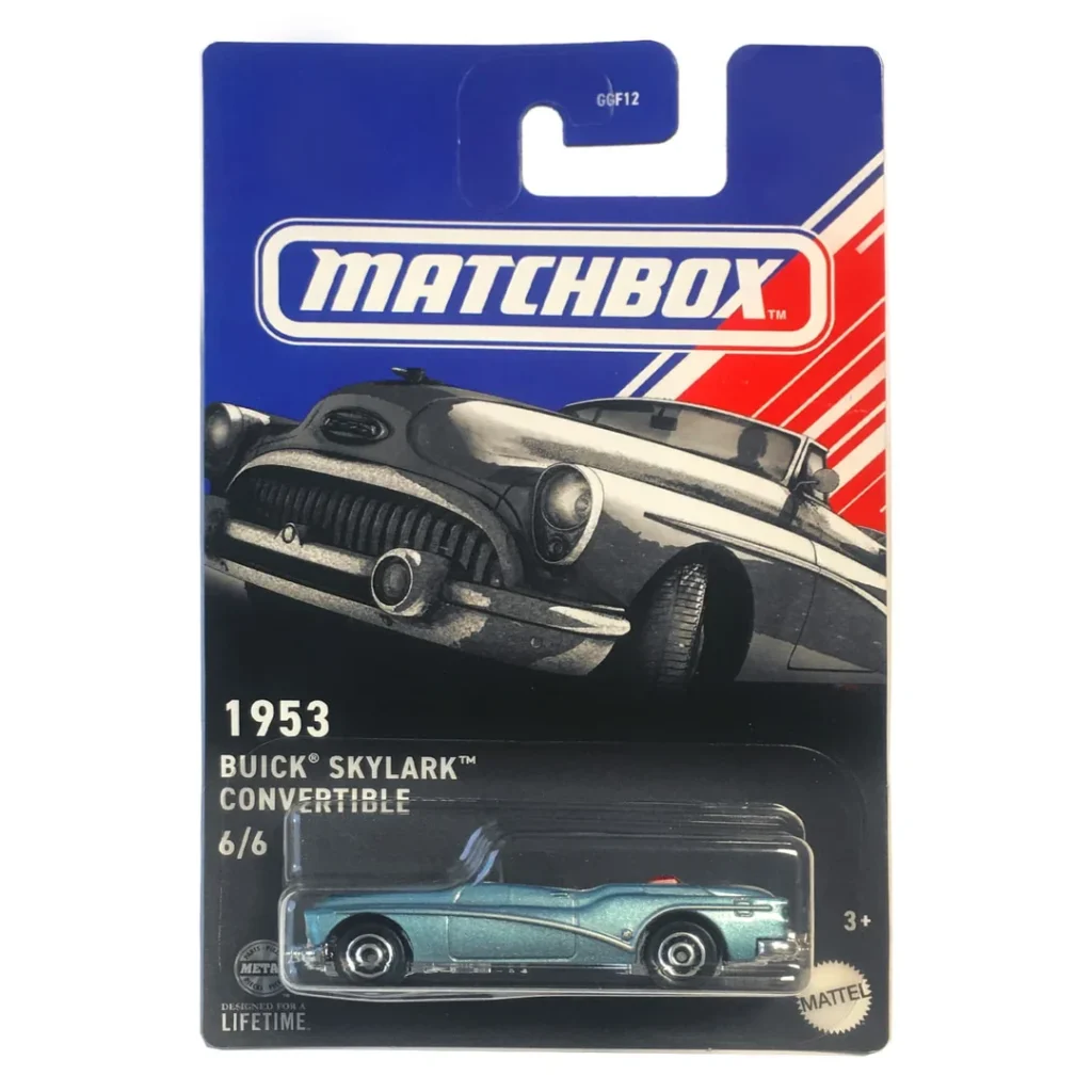 Matchbox 1953 Buick Skylark Convertible hosszúkártyás kisautó
