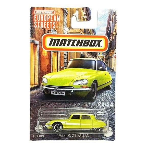 Matchbox 1968 DS 21 Pallas hosszúkártyás kisautó