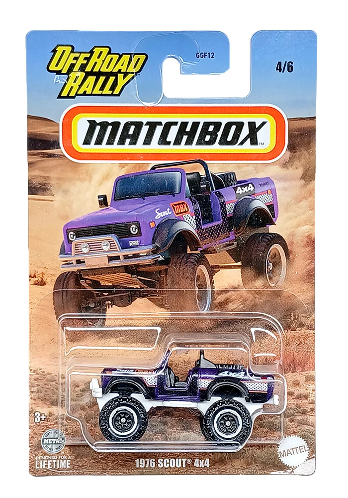 Matchbox 1976 Scout 4x4 hosszúkártyás kisautó