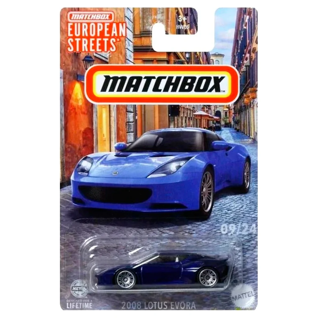 Matchbox 2008 Lotus Evora hosszúkártyás kisautó