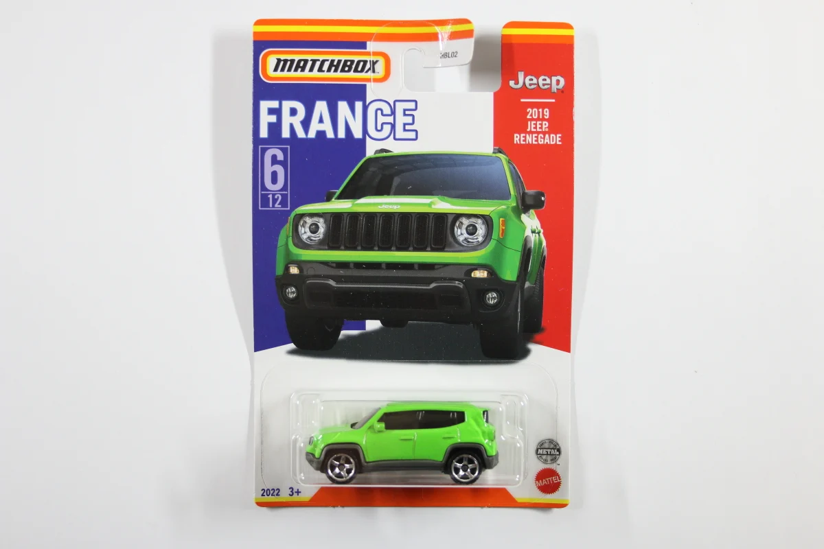 Matchbox 2019 Jeep Renegade hosszúkártyás kisautó