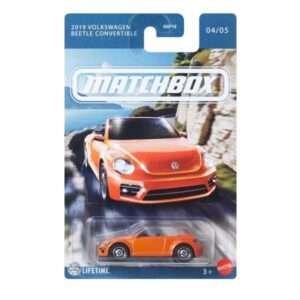 Matchbox 2019 Volkswagen Beetle Convertible hosszúkártyás kisautó