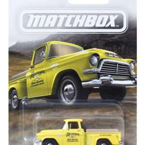 Matchbox '57 GMC Stepside hosszúkártyás kisautó