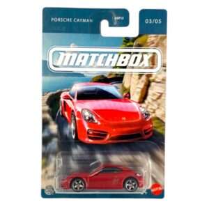 Matchbox Porsche Cayman hosszúkártyás kisautó