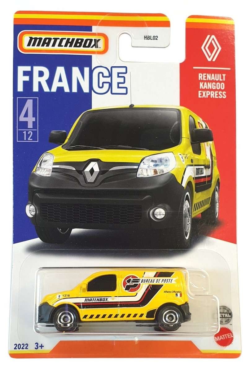 Matchbox Renault Kangoo Express hosszúkártyás kisautó