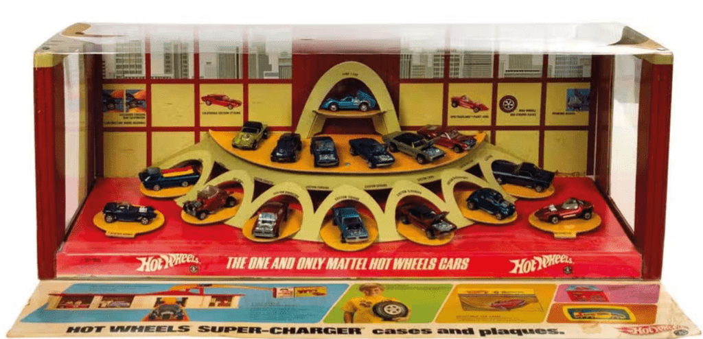 Hot Wheels "Sweet 16" áruházi kiállítás, 1968. Van Eaton Galleries jóvoltából