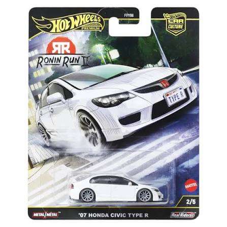 Hot Wheels '07 Honda Civic Type R Prémium kisautó
