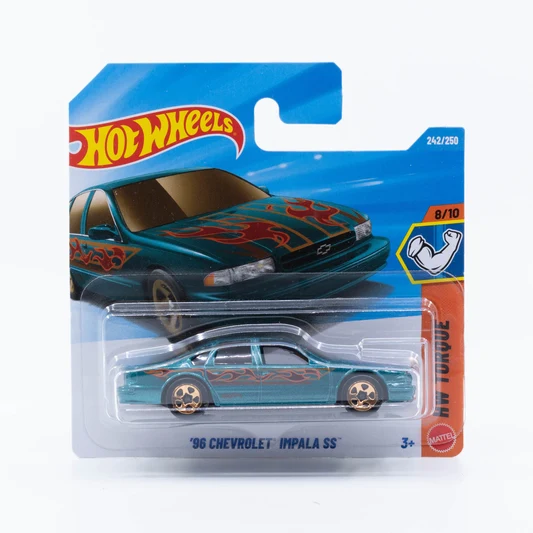 Hot Wheels '96 Chevrolet Impala SS rövidkártyás kisautó
