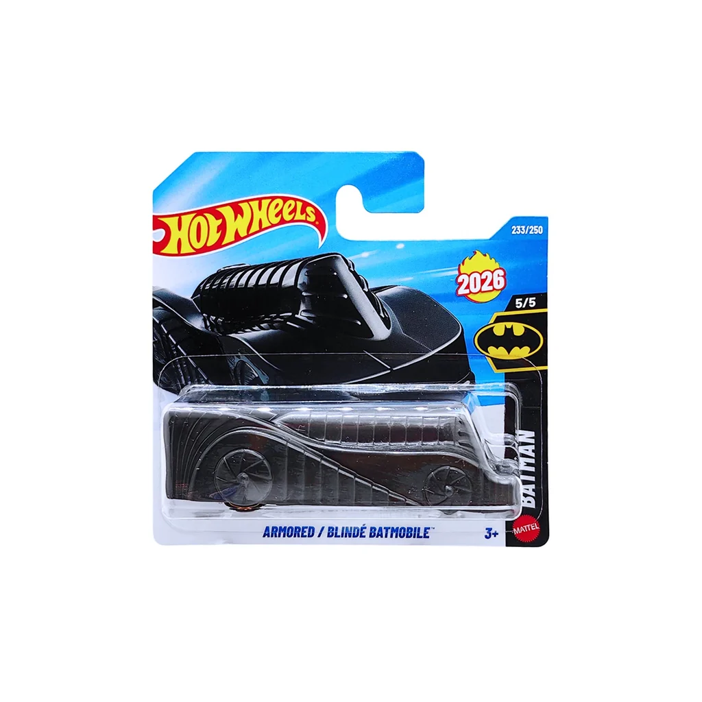 Hot Wheels Armored Batmobile rövidkártyás kisautó