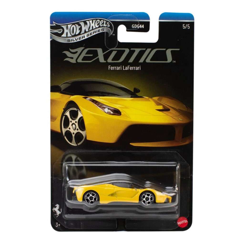 Hot Wheels Ferrari LaFerrari hosszúkártyás kisautó