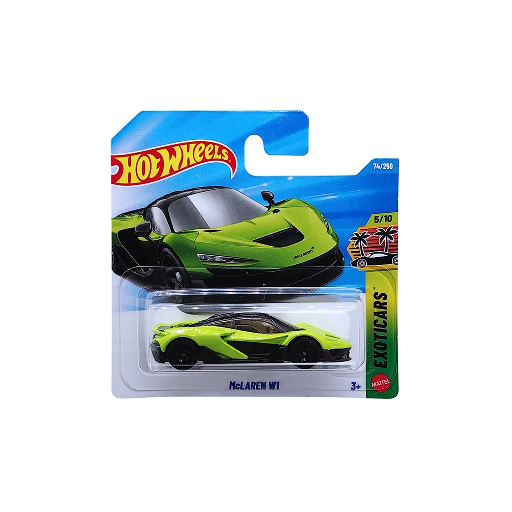 Hot Wheels McLaren W1 rövidkártyás kisautó