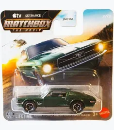 Matchbox 1968 Ford Mustang Fastback rövidkártyás kisautó