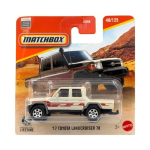 Matchbox '17 Toyota Land Cruiser 78 rövidkártyás kisautó
