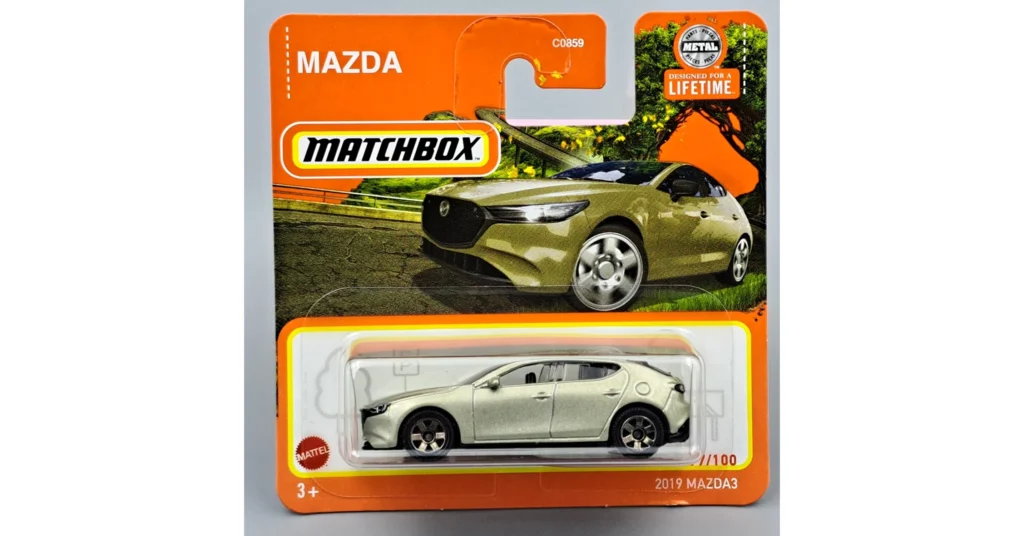 Matchbox 2019 Mazda3 rövidkártyás kisautó