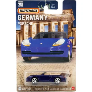 Matchbox Porsche 911 Carrera Cabriolet hosszúkártyás kisautó