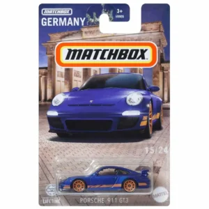 Matchbox Porsche 911 GT3 hosszúkártyás kisautó