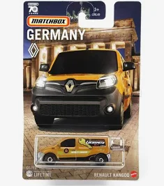 Matchbox Renault Kangoo hosszúkártyás kisautó