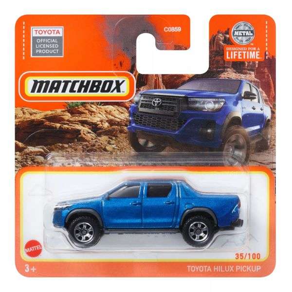 Matchbox Toyota Hilux Pickup rövidkártyás kisautó
