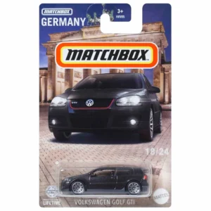 Matchbox Volkswagen Golf GTI hosszúkártyás kisautó