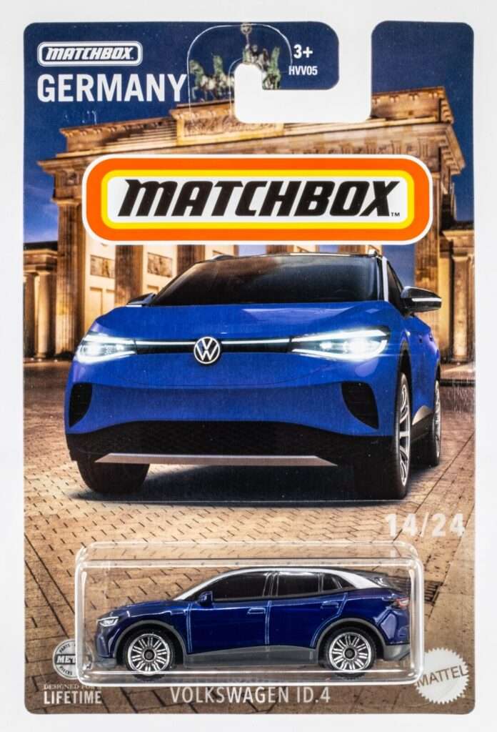 Matchbox Volkswagen ID.4 hosszúkártyás kisautó