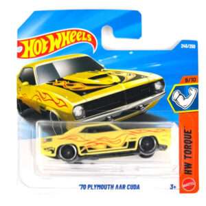 Hot Wheels '70 Plymouth AAR Cuda rövidkártyás kisautó