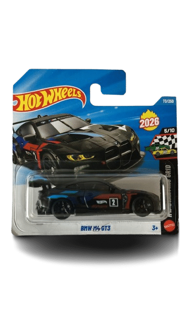 Hot Wheels BMW M4 GT3 rövidkártyás kisautó