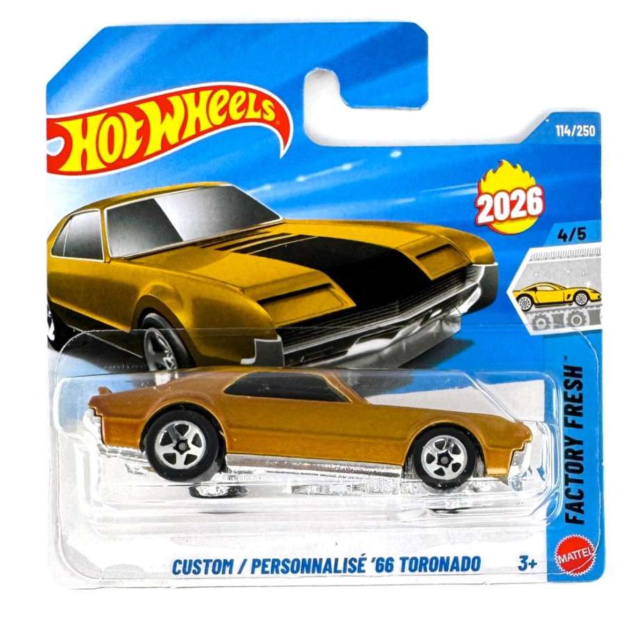 Hot Wheels Custom '66 Toronado rövidkártyás kisautó
