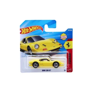 Hot Wheels Ferrari Dino rövidkártyás kisautó