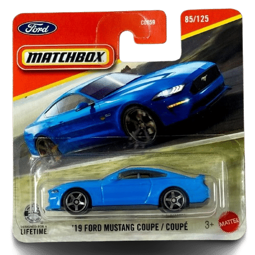 Matchbox '19 Ford Mustang Coupe rövidkártyás kisautó